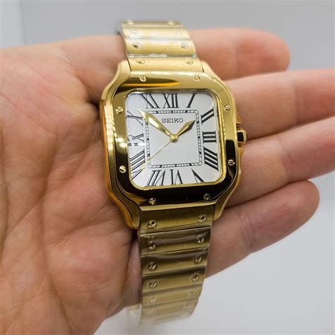 seiko santos gold